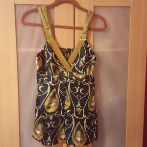 Hale Bob silk tank top